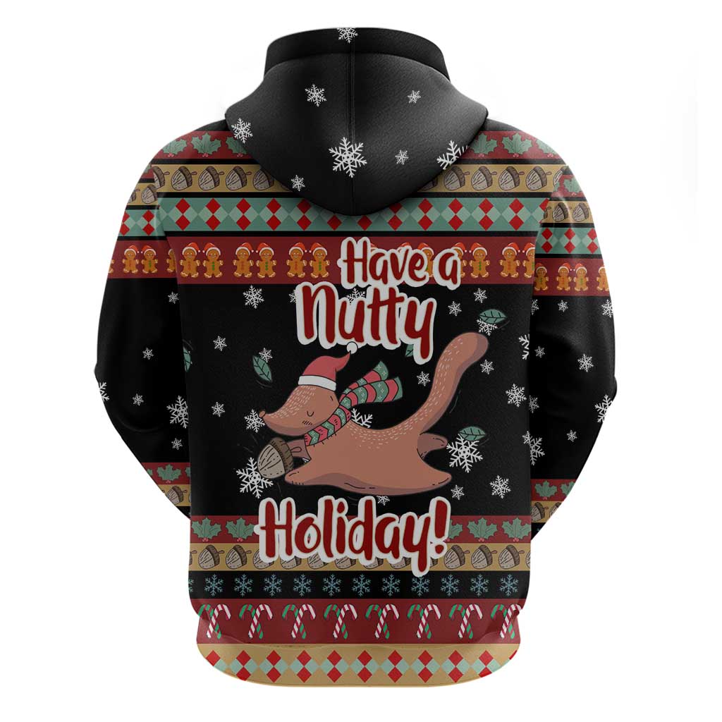Have A Nutty Holiday Christmas Hoodie Xmas Holiday Patterns - Wonder Print Shop