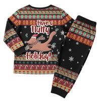 Have A Nutty Holiday Christmas Pajama Set Xmas Holiday Patterns - Wonder Print Shop