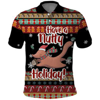 Have A Nutty Holiday Christmas Polo Shirt Xmas Holiday Patterns - Wonder Print Shop
