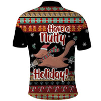 Have A Nutty Holiday Christmas Polo Shirt Xmas Holiday Patterns - Wonder Print Shop