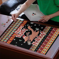 Have A Nutty Holiday Christmas Puzzle Xmas Holiday Patterns - Wonder Print Shop