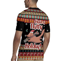 Have A Nutty Holiday Christmas Rugby Jersey Xmas Holiday Patterns - Wonder Print Shop