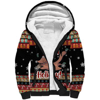 Have A Nutty Holiday Christmas Sherpa Hoodie Xmas Holiday Patterns - Wonder Print Shop