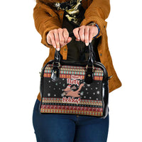 Have A Nutty Holiday Christmas Shoulder Handbag Xmas Holiday Patterns - Wonder Print Shop