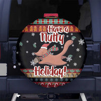 Have A Nutty Holiday Christmas Spare Tire Cover Xmas Holiday Patterns - Wonder Print Shop
