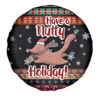 Have A Nutty Holiday Christmas Spare Tire Cover Xmas Holiday Patterns - Wonder Print Shop
