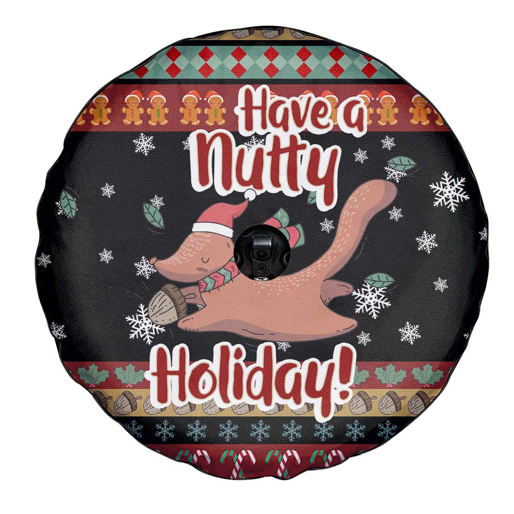 Have A Nutty Holiday Christmas Spare Tire Cover Xmas Holiday Patterns - Wonder Print Shop