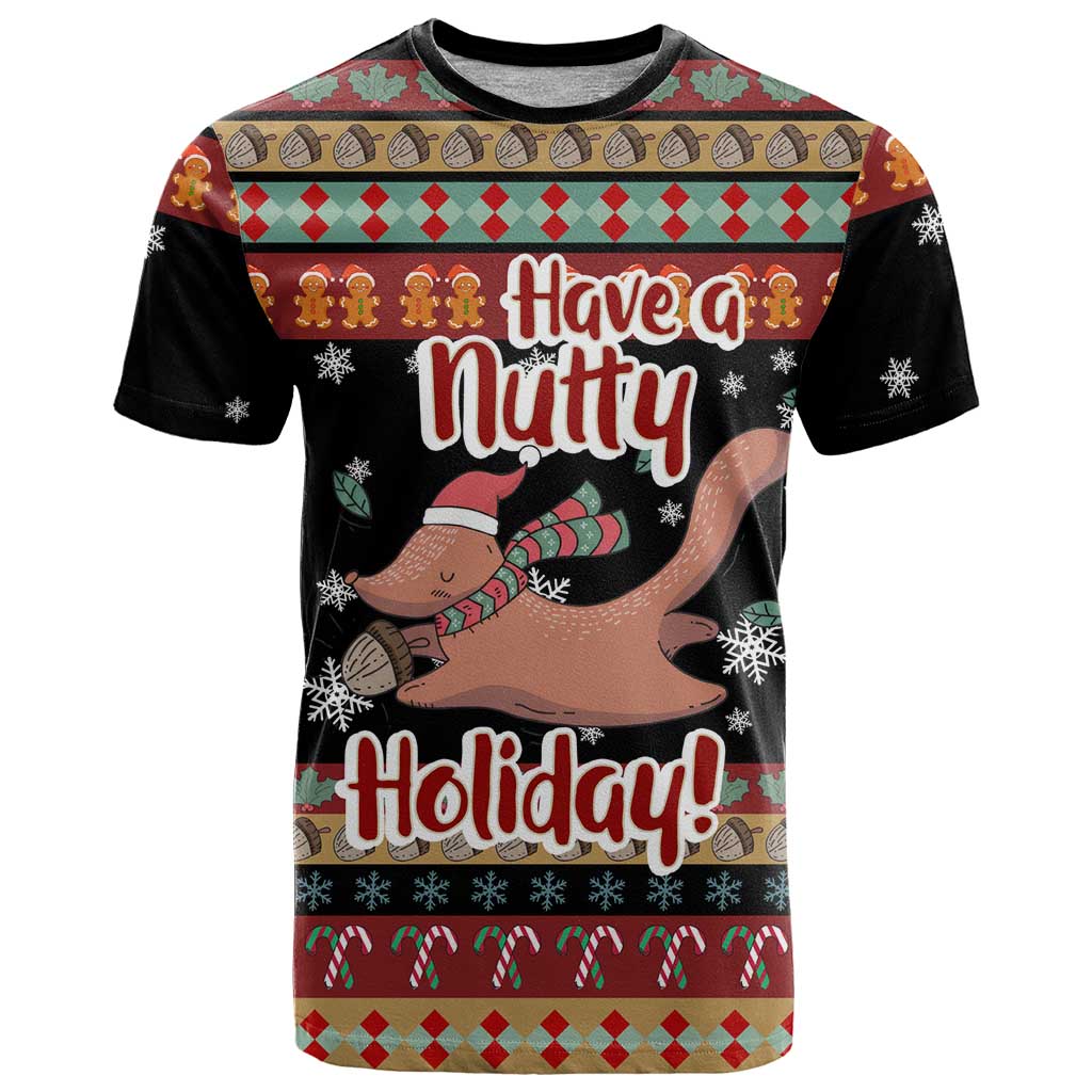 Have A Nutty Holiday Christmas T Shirt Xmas Holiday Patterns - Wonder Print Shop