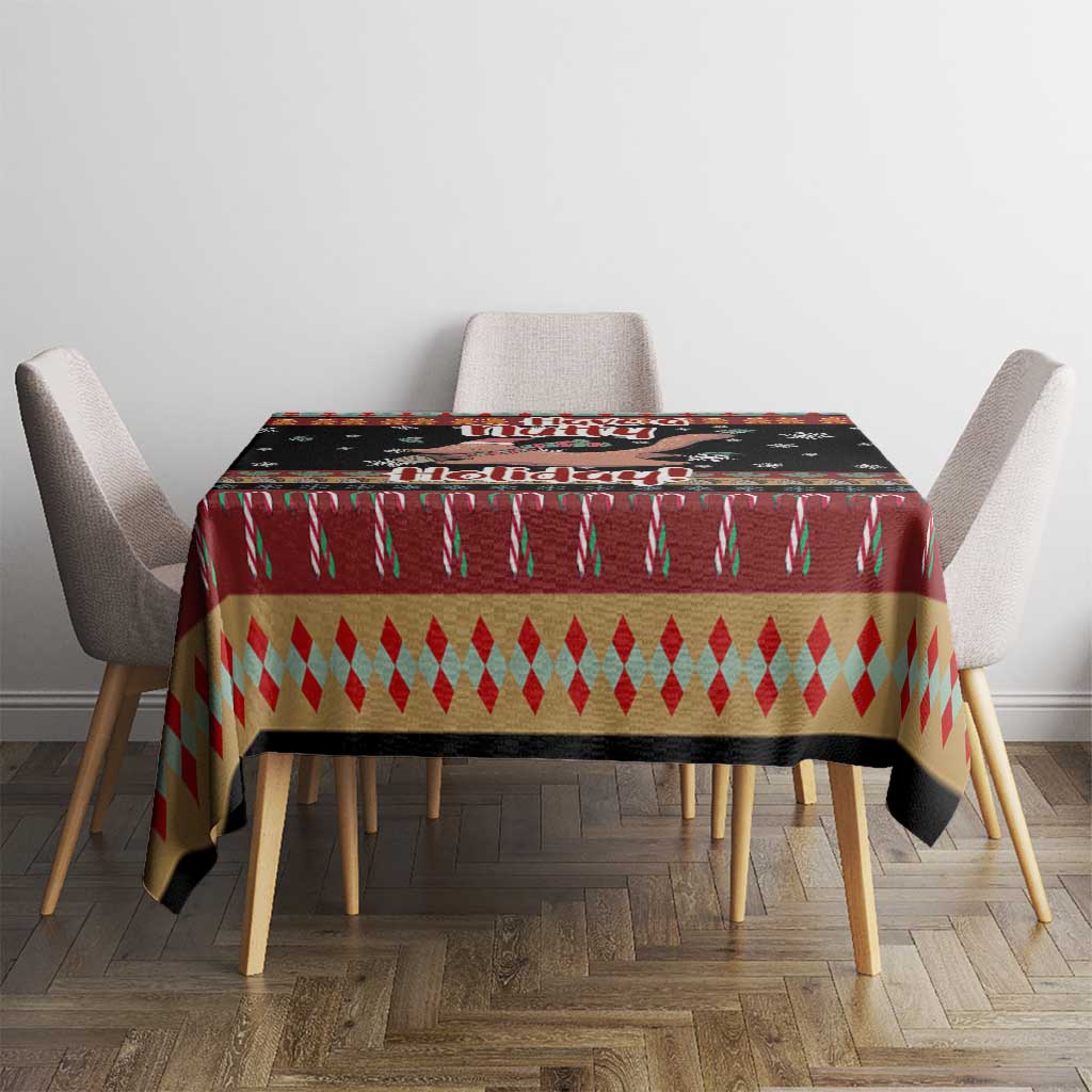 Have A Nutty Holiday Christmas Tablecloth Xmas Holiday Patterns - Wonder Print Shop
