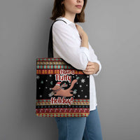Have A Nutty Holiday Christmas Tote Bag Xmas Holiday Patterns - Wonder Print Shop