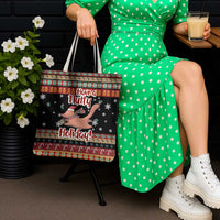 Have A Nutty Holiday Christmas Tote Bag Xmas Holiday Patterns - Wonder Print Shop