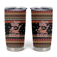 Have A Nutty Holiday Christmas Tumbler Cup Xmas Holiday Patterns - Wonder Print Shop
