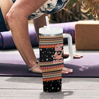 Have A Nutty Holiday Christmas Tumbler With Handle Xmas Holiday Patterns - Wonder Print Shop