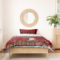 Tractor Santa Christmas Bedding Set Xmas Holiday Patterns - Wonder Print Shop