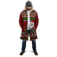 Tractor Santa Christmas Cloak Xmas Holiday Patterns - Wonder Print Shop