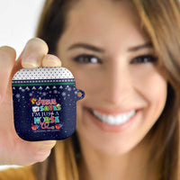 Nurse Life Jesus Christmas AirPods Case Xmas Holiday Patterns - Wonder Print Shop