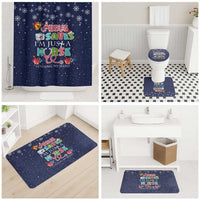 Nurse Life Jesus Christmas Bathroom Set Xmas Holiday Patterns - Wonder Print Shop