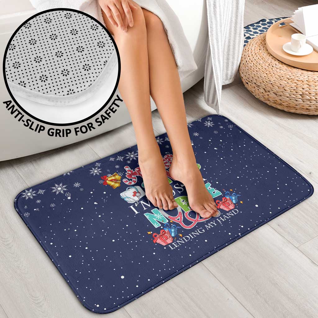 Nurse Life Jesus Christmas Bathroom Set Xmas Holiday Patterns - Wonder Print Shop
