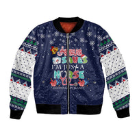 Nurse Life Jesus Christmas Bomber Jacket Xmas Holiday Patterns - Wonder Print Shop