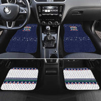 Nurse Life Jesus Christmas Car Mats Xmas Holiday Patterns - Wonder Print Shop