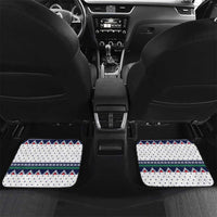 Nurse Life Jesus Christmas Car Mats Xmas Holiday Patterns - Wonder Print Shop