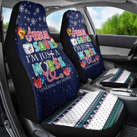 Nurse Life Jesus Christmas Car Seat Cover Xmas Holiday Patterns - Wonder Print Shop