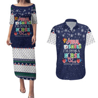 Nurse Life Jesus Christmas Couples Matching Puletasi and Hawaiian Shirt Xmas Holiday Patterns - Wonder Print Shop