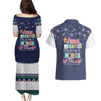 Nurse Life Jesus Christmas Couples Matching Puletasi and Hawaiian Shirt Xmas Holiday Patterns - Wonder Print Shop