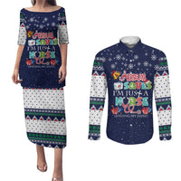 Nurse Life Jesus Christmas Couples Matching Puletasi and Long Sleeve Button Shirt Xmas Holiday Patterns - Wonder Print Shop