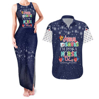 Nurse Life Jesus Christmas Couples Matching Tank Maxi Dress and Hawaiian Shirt Xmas Holiday Patterns - Wonder Print Shop