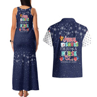 Nurse Life Jesus Christmas Couples Matching Tank Maxi Dress and Hawaiian Shirt Xmas Holiday Patterns - Wonder Print Shop