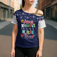 Nurse Life Jesus Christmas Cross Shoulder Shirt Xmas Holiday Patterns - Wonder Print Shop