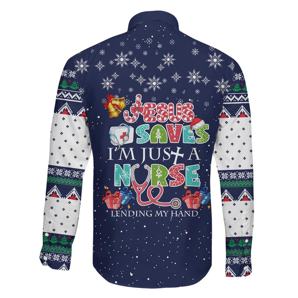 Nurse Life Jesus Christmas Family Matching Mermaid Dress and Hawaiian Shirt Xmas Holiday Patterns - Wonder Print Shop