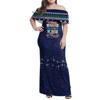 Nurse Life Jesus Christmas Family Matching Off Shoulder Maxi Dress and Hawaiian Shirt Xmas Holiday Patterns - Wonder Print Shop