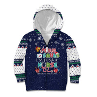 Nurse Life Jesus Christmas Kid Hoodie Xmas Holiday Patterns - Wonder Print Shop
