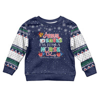 Nurse Life Jesus Christmas Kid Ugly Christmas Sweater Xmas Holiday Patterns - Wonder Print Shop