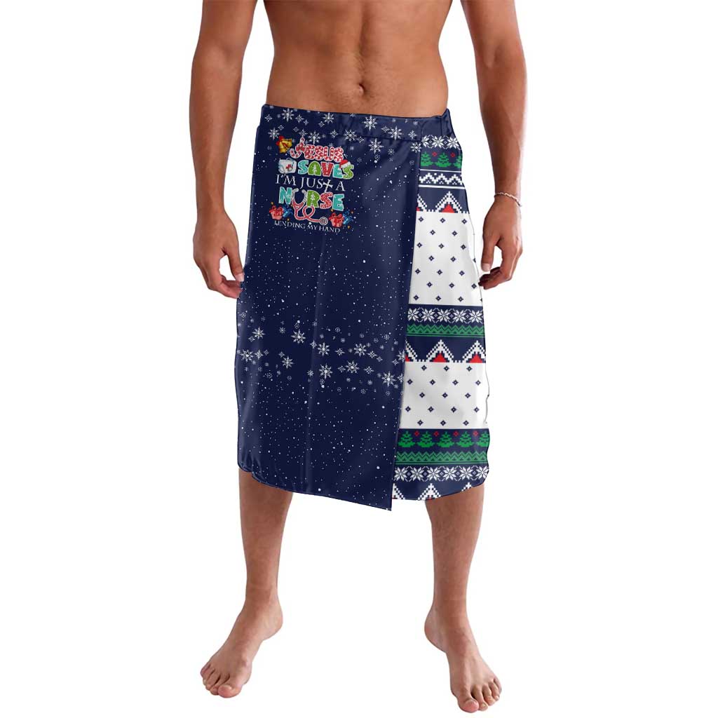 Nurse Life Jesus Christmas Lavalava Xmas Holiday Patterns - Wonder Print Shop