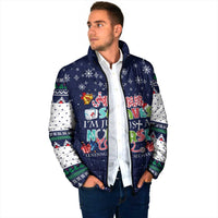 Nurse Life Jesus Christmas Padded Jacket Xmas Holiday Patterns - Wonder Print Shop