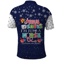 Nurse Life Jesus Christmas Polo Shirt Xmas Holiday Patterns - Wonder Print Shop
