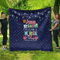 Nurse Life Jesus Christmas Quilt Xmas Holiday Patterns - Wonder Print Shop