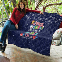 Nurse Life Jesus Christmas Quilt Xmas Holiday Patterns - Wonder Print Shop