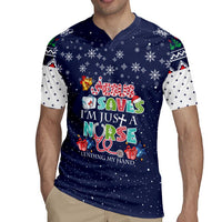 Nurse Life Jesus Christmas Rugby Jersey Xmas Holiday Patterns - Wonder Print Shop
