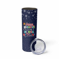 Nurse Life Jesus Christmas Skinny Tumbler Xmas Holiday Patterns - Wonder Print Shop