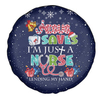 Nurse Life Jesus Christmas Spare Tire Cover Xmas Holiday Patterns - Wonder Print Shop