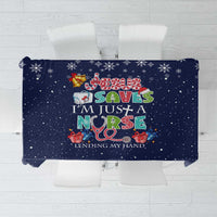 Nurse Life Jesus Christmas Tablecloth Xmas Holiday Patterns - Wonder Print Shop
