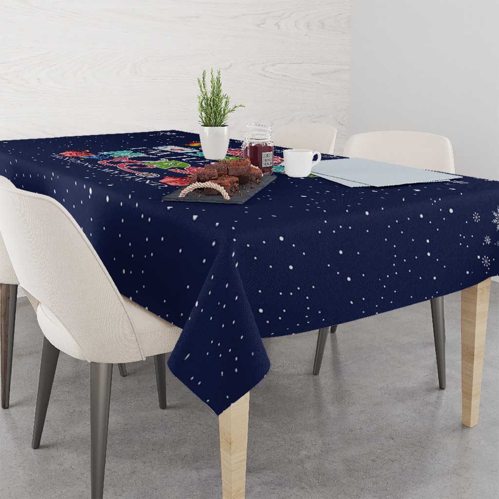Nurse Life Jesus Christmas Tablecloth Xmas Holiday Patterns - Wonder Print Shop