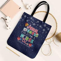 Nurse Life Jesus Christmas Tote Bag Xmas Holiday Patterns - Wonder Print Shop
