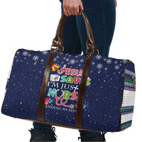 Nurse Life Jesus Christmas Travel Bag Xmas Holiday Patterns - Wonder Print Shop