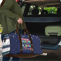 Nurse Life Jesus Christmas Travel Bag Xmas Holiday Patterns - Wonder Print Shop