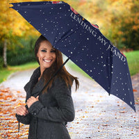 Nurse Life Jesus Christmas Umbrella Xmas Holiday Patterns - Wonder Print Shop